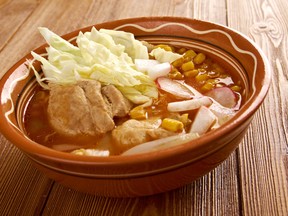 Traditional New Mexican posole. (Fotolia)