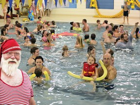 Swim with Santa at the Kinsmen Pool in the Tillsonburg Community Centre on Dec. 23rd, 1-3 p.m.