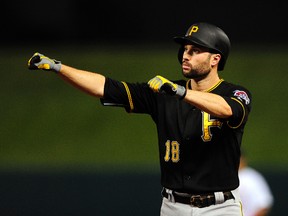 Pirates shipped second baseman Neil Walker to the Mets in exchange for left-hander Jonathon Niese on Wednesday, Dec. 9, 2015. (Jeff Curry/USA TODAY Sports)