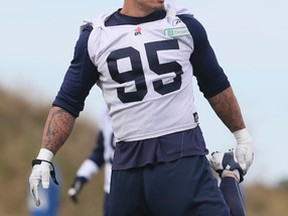 Ricky Foley is bypassing free agency and staying with the Argonauts. (Veronica Henri/Toronto Sun/Files)