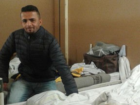 Afghan refugee James Akam, who served as an interpreter for Canadian troops in Aghanistan, is stuck at a refugee camp in Germany. (Handout/Postmedia Network)
