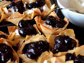 Phyllo Berry Tartlets. (Photo: Lindsay Powell)