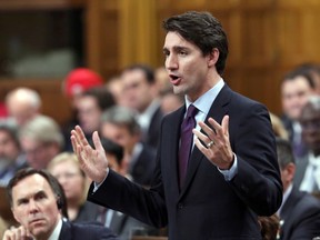 Prime Minister Justin Trudeau answers a question during Question Period in the House of Commons on Thursday, December 10, 2015. Trudeau has proposed to replace Canada’s long-standing “first-past-the-post” electoral system with some form of proportional representation, which has it's positives and negatives. THE CANADIAN PRESS/Fred Chartrand