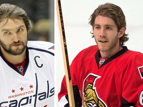 Two players to watch Wednesday night will be Alex Ovechkin and Mike Hoffman. SUN FILES