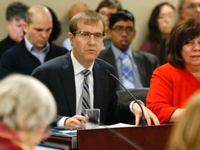 Toronto city manager Peter Wallace at the budget committee on Tuesday December 15, 2015. (Michael Peake/Toronto Sun)