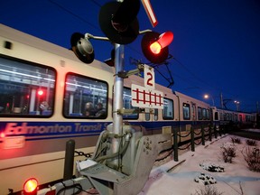 A Metro Line LRT train. (TOM BRAID/Edmonton Sun)