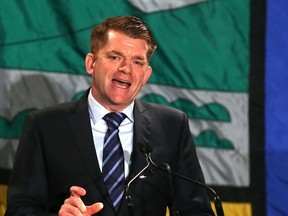 Wildrose Leader Brian Jean speaks at the Telus Convention in Calgary on Wednesday December 9, 2015. (Darren Makowichuk/Calgary Sun)