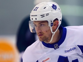 Maple Leafs winger James van Riemsdyk. (Dave Abel/Toronto Sun)