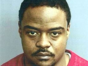 Eddie Roberson, 31, of Newark was found guilty of murdering a friend after a Super Bowl bet in 2013.
(Photo released by the Essex County Prosecutor's Office to NorthJersey.com)