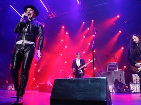 Kingston's own The Tragically Hip performed before a sold-out crowd of 5,700 at the Rogers K-Rock Centre during their Fully Completely North American tour on April 14. (Julia McKay/The Whig-Standard)
