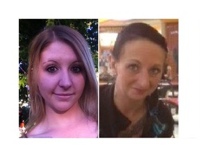 Amber Dawn Diebert (left) and Jody Michelle Topilko are shown in Alberta RCMP handout photos. RCMP have arrested a suspect in the deaths of two women in northwestern Alberta.Alberta RCMP
