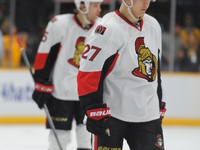 Senators forward Curtis Lazar. (USA Today files)