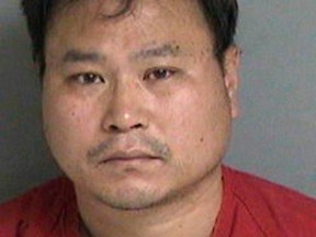 One Goh is seen in this handout booking photo from the Alameda County Sheriffs Department released to Reuters April 3, 2012. (REUTERS/Alameda County Sheriff's Department/Handout)
