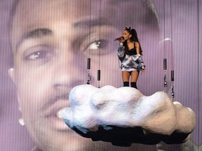 Ariana Grande performs in concert at the Air Canada Centre  in Toronto, Ont. on Sunday March 8, 2015. Craig Robertson/Toronto Sun/Postmedia Network