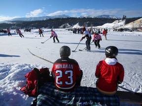 For kids playing pond hockey, and longshot dreams of making it to the NHL, the costs are high these days for many parents. (Gavin Young/for Postmedia News)