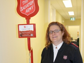 Capt. Stephanie Watkinson of the Salvation Army of Chatham-Kent (Trevor Terfloth/The Daily News)