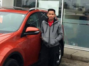 A photo of Ricky Cenabre, 41, purchasing a Toyota Rav4 from Mayfield Toyota, 10220-170 St. NW, in Edmonton, AB. Cenabre was one of two men killed during separate robberies at two Mac’s convenience stores in south Edmonton on Friday. PHOTO SUPPLIED