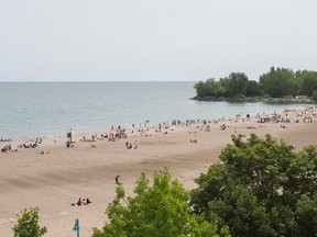 Woodbine Beach in Toronto. (Ernest Doroszuk/Toronto Sun)