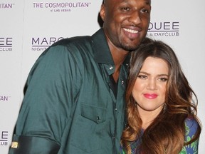 Lamar Odom and Khloe Kardashian. (DJDM/WENN.COM)
