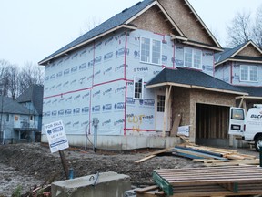 Hunt Homes is one of the only local builders that constructs homes to an Energy Star standard of energy efficiency. Homebuilders and renewable energy advocates agree that building "green" is an important challenge for the industry to tackle. (MEGAN STACEY/Sentinel-Review)