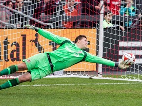 Goalkeepers Jon Bendik and Chris Konopka are out of jobs with Toronto FC. (THE CANADIAN PRESS/Chris Young)