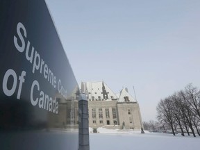 This February 6, 2015 file photo shows the Supreme Court of Canada in Ottawa. (REUTERS/Chris Wattie)