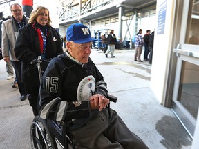 Bud Grant was in Winnipeg for the Grey Cup in late November, just a month after his plane belly landed at the Regina airport while on a hunting trip.