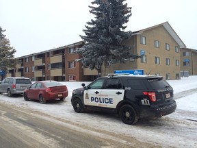 Cops were called to an apartment at 14507 77 Street in the Kilkenny neighbourhood on Tuesday night.David Bloom/Edmonton Sun