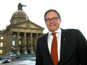 MLA David Eggen at the Alberta Legislature in Edmonton, Alberta on December 15, 2015. For 20 questions feature.  Perry Mah/Edmonton Sun