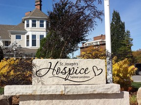 St. Joseph's Hospice in Sarnia, shown in this file photo, still has tickets available for its first New Year's Eve fundraising gala happening at Hiawatha Horse Park. Paul Morden/Sarnia Observer/Postmedia Network