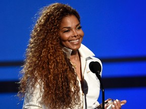 In this June 28, 2015, file photo, Janet Jackson accepts the ultimate icon: music dance visual award at the BET Awards in Los Angeles. Jackson announced Thursday, Dec. 24, 2015, that she was postponing all upcoming dates on her “Unbreakable” world tour until the spring so that she could have surgery for an undisclosed medical condition. (Photo by Chris Pizzello/Invision/AP, File)