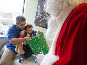 Santa Claus at LHSC