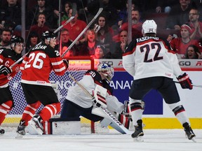 Canada opens the world junior hockey championship against the United States in Helsinki, Finland on Saturday, Dec. 26, 2015. (Postmedia Network/Files)