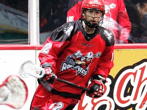 Sean Pollock of Port Lambton played for the Calgary Roughnecks during the 2015 season in the National Lacrosse League. (BRAD WATSON/Courtesy of Calgary Roughnecks)