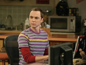 The Big Bang Theory's Sheldon (Jim Parsons). (Sonja Flemming/CBS)