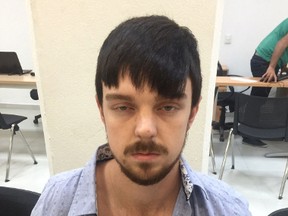 This Dec. 28, 2015 photo released by Mexico's Jalisco state prosecutor's office shows who authorities identify as Ethan Couch, after he was taken into custody in Puerto Vallarta, Mexico. (Mexico's Jalisco state prosecutor's office via AP)