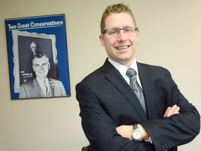 Recently elected Perth-Wellington MP John Nater has had a full schedule since winning the riding in October. (SCOTT WISHART/The Beacon Herald)