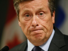 Toronto Mayor John Tory (STAN BEHAL, Toronto Sun)