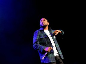 Rapper Kendrick Lamar performs onstage in Brooklyn, NY. (Powerhouse 2015/AFP)