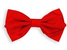 red bow tie