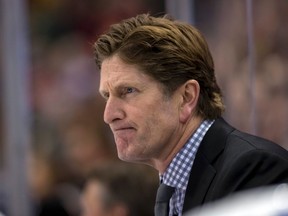 Mike Babcock coached Team Canada to a gold medal at the world junior in 1997 in Switzerland. (USA Today Sports)