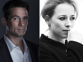 Supplied photo 
Golden Globe nominee Billy Campbell — the politician in AMC’s gloomy police procedural The Killing — and multiple Genie Award-winning actress Karine Vanasse, of the suspenseful soap opera Revenge, have been cast as series leads in Cardinal.