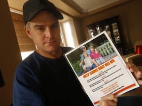 Chris Graham, 40, a married Burlington dad, suffers from debilitating MS. He's raising $70,000 for stem cell treatment in Mexico. (Jack Boland/Toronto Sun/Postmedia Network)