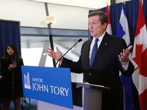Mayor John Tory. (Michael Peake/Toronto Sun files)