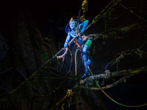A scene from Cirque du Soleil's Toruk. (Errisson Lawrence photo)