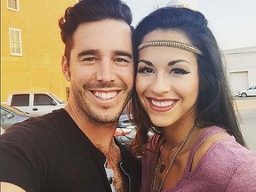 Craig Strickland with his wife. (Instagram photo)