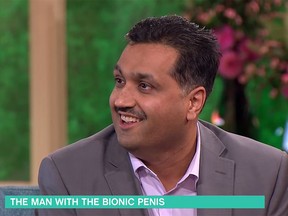 Mohammed Abad is seen on an episode of ITV's "This Morning with Philip and Holly." (Screenshot)