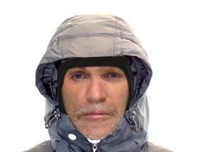 A composite sketch of a suspect wanted in a sexual assault in Newmarket on Jan. 1, 2016.
