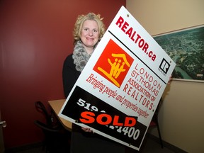 Stacey Evoy is the new president of the London St. Thomas Association of Realtors in London. (DEREK RUTTAN, The London Free Press)