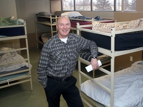 Tom Greening, executive director of Home Base Housing, at Kingston's In From The Cold shelter. (Ian MacAlpine /The Whig-Standard)